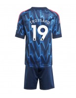 Arsenal Leandro Trossard #19 Venkovní dres pro děti 2025-26 Krátký Rukáv (+ trenýrky)
